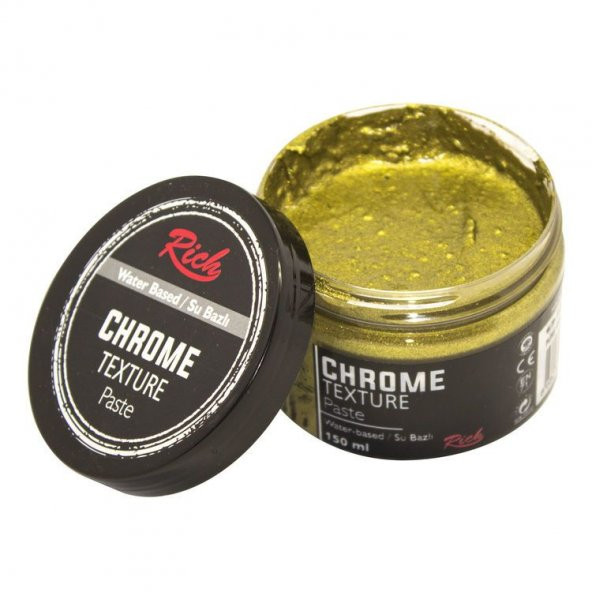 Rich Chrome Texture Paste 150 ml. 9208 PÜRE GOLD