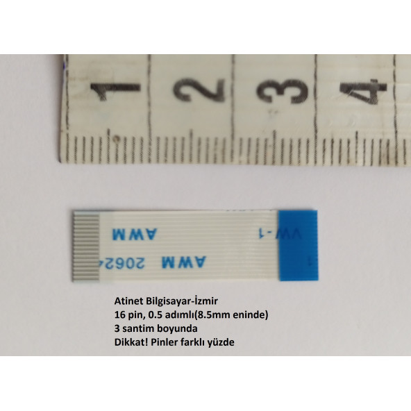 Awm 20624 80C 60V Vw-1 Flex Kablo 16-0.5-3B - 2