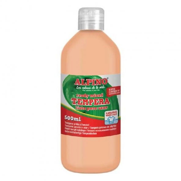 Alpino Tempera (Yıkanabilir) Boya 500 ml. A.PEMBE