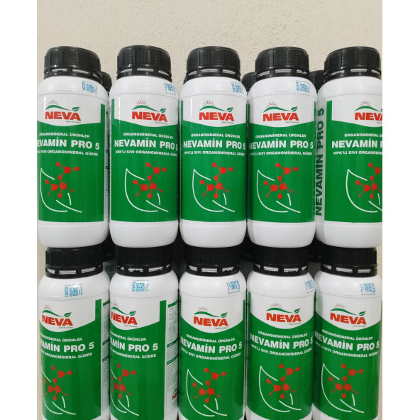 Nevamin Pro5 1Litre NPK'lı Sıvı Organomineral Gübre - 4