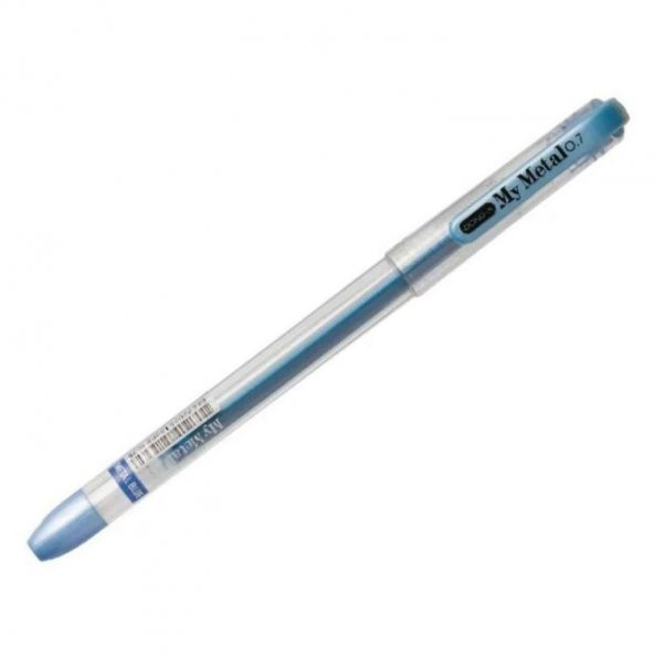 Dong-A My Metal 0.7 mm Yaldızlı Kalem METALİK MAVİ