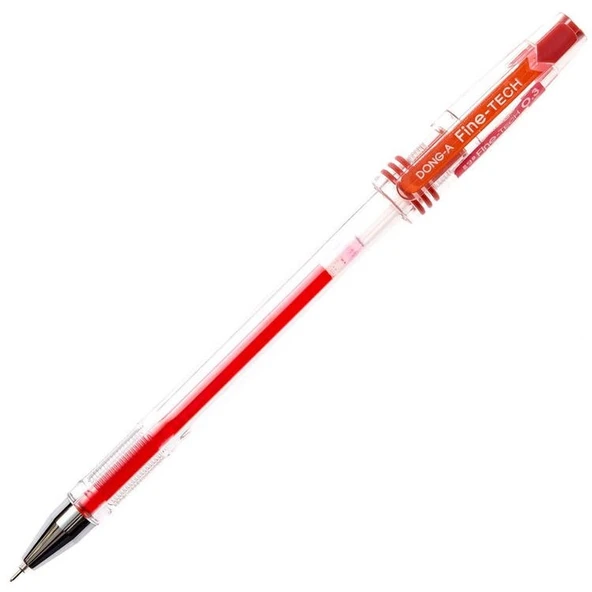 Dong-A Fine-Tech 0.3 mm. İğne Uçlu Kalem KIRMIZI