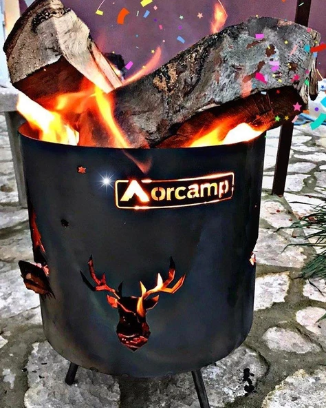 Orcamp Doğa Şöminesi - 27 cm - 2