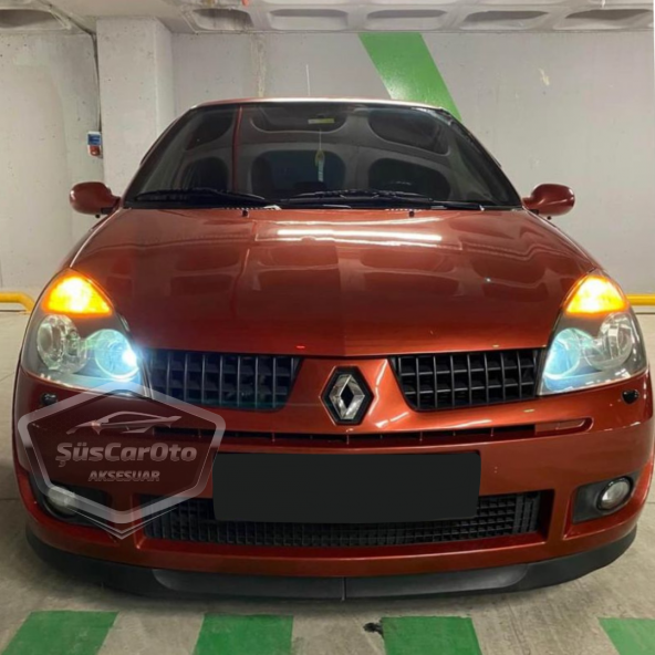 Renault Clio 2 Symbol Hb&Sedan 1998-2008 Uyumlu Üniversal Astra H lip Esnek Ön Lip 2 Parça Tampon Altı Dil Karlık Ön Ek - 1