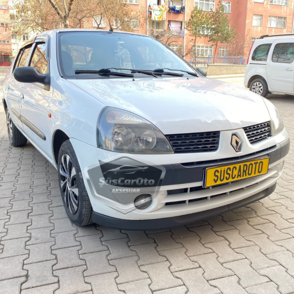 Renault Clio 2 Symbol Hb&Sedan 1998-2008 Uyumlu Üniversal Astra H lip Esnek Ön Lip 2 Parça Tampon Altı Dil Karlık Ön Ek - 4