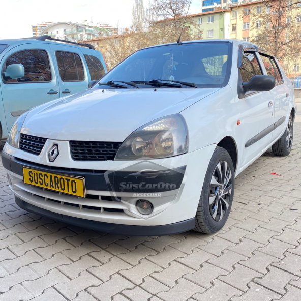 Renault Clio 2 Symbol Hb&Sedan 1998-2008 Uyumlu Üniversal Astra H lip Esnek Ön Lip 2 Parça Tampon Altı Dil Karlık Ön Ek - 5