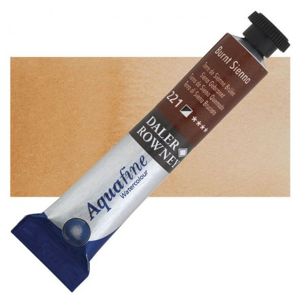 Daler Rowney Aquafine Tüp Suluboya 8 ml 221 BURNT SIENNA