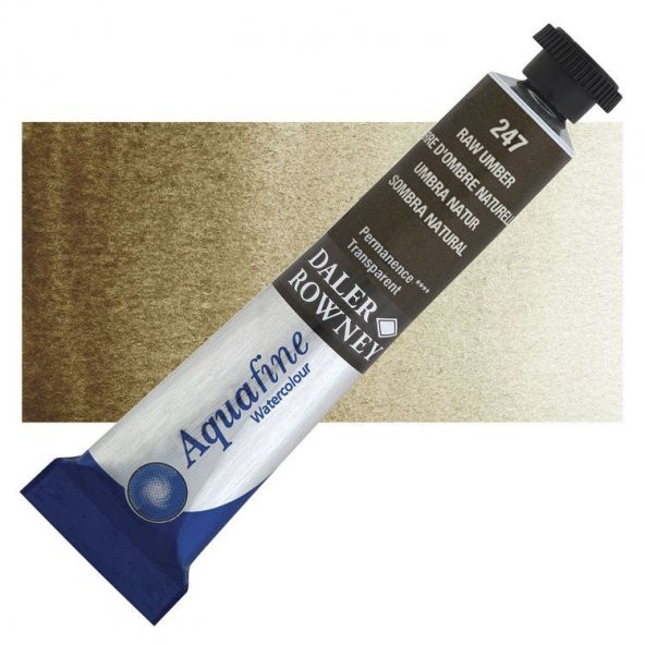 Daler Rowney Aquafine Tüp Suluboya 8 ml 247 RAW UMBER