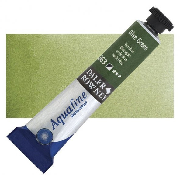 Daler Rowney Aquafine Tüp Suluboya 8 ml 363 OLIVE GREEN
