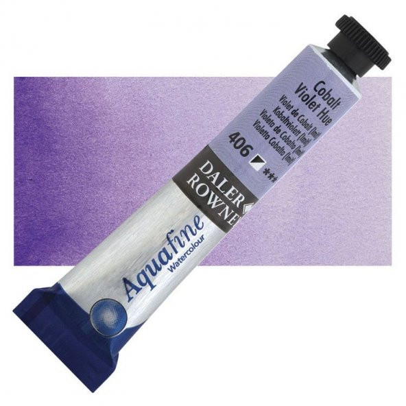 Daler Rowney Aquafine Tüp Suluboya 8 ml 406 COBALT VIOLET HUE