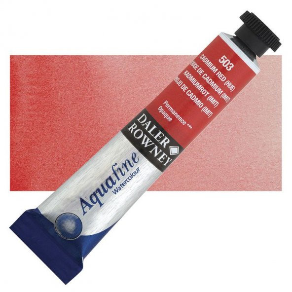 Daler Rowney Aquafine Tüp Suluboya 8 ml 503 CAD RED HUE