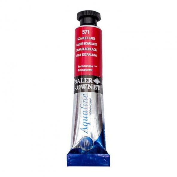 Daler Rowney Aquafine Tüp Suluboya 8 ml 571 SCARLET LAKE
