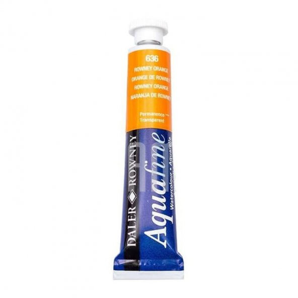 Daler Rowney Aquafine Tüp Suluboya 8 ml 636 ROWNEY ORANGE
