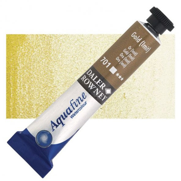 Daler Rowney Aquafine Tüp Suluboya 8 ml 701 GOLD IMIT