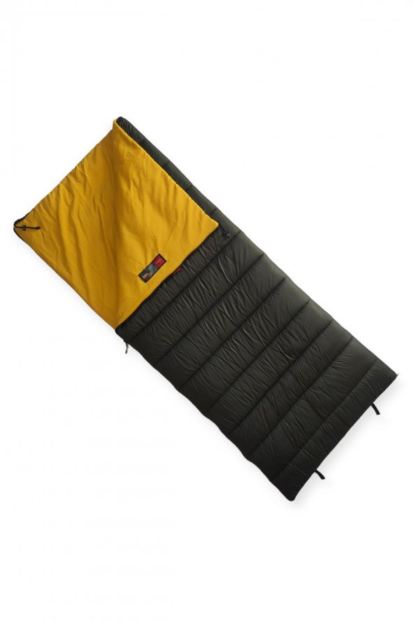 Naturecamp Oga 350 Plus Haki -15 Derece Birleşebilir Yastıklı Long Uyku Tulumu - 2