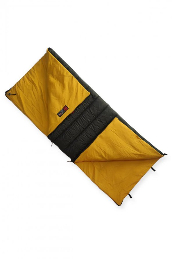 Naturecamp Oga 350 Plus Haki -15 Derece Birleşebilir Yastıklı Uyku Tulumu - 4