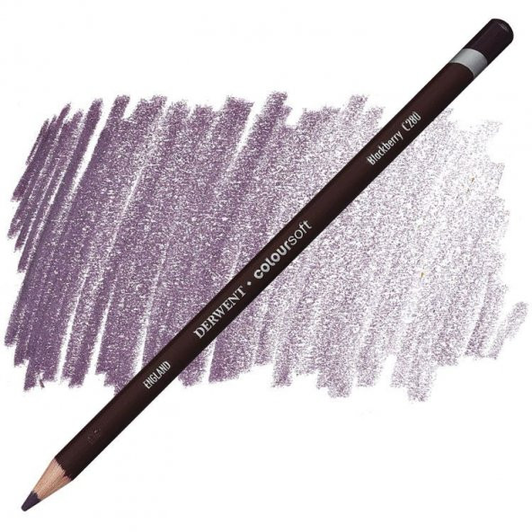 Derwent Coloursoft Pencil Yumuşak Kuruboya Kalemi C280 Blackberry