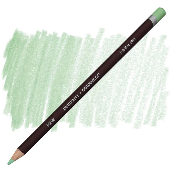 Derwent Coloursoft Pencil Yumuşak Kuruboya Kalemi C490 Pale Mint