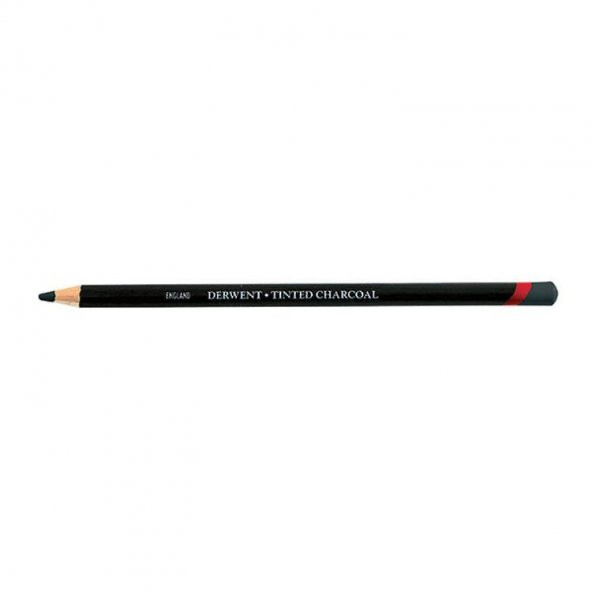 Derwent Tinted Charcoal Renkli Kömür Füzen Kalem TC09 Bilberry