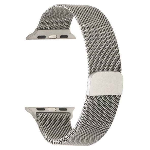 Apple Watch Ultra 49mm Kordon Saat Değildir. KRD-01 Metal Strap Kayış Lyon Tech  New Gray