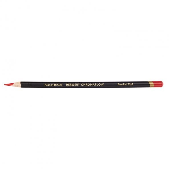 Derwent Chromaflow Kuruboya Kalemi 0510 Pure Red