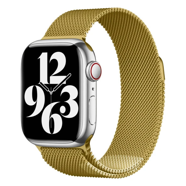 Apple Watch 40mm KRD-01 Metal Kordon Saat Değildir. Lyon Tech  Gold