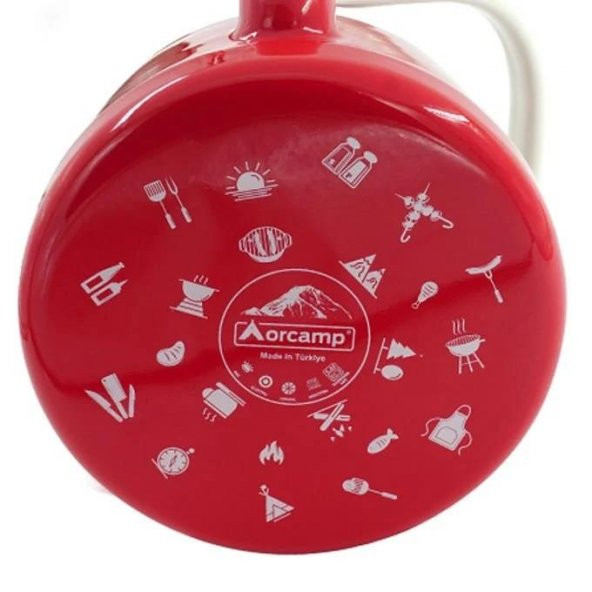 Orcamp Retro Emaye Kamp Çaydanlığı - 3
