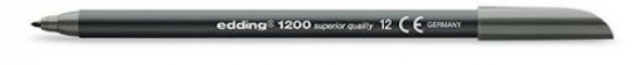 Edding 1200 Grafik Kalemi GRİ