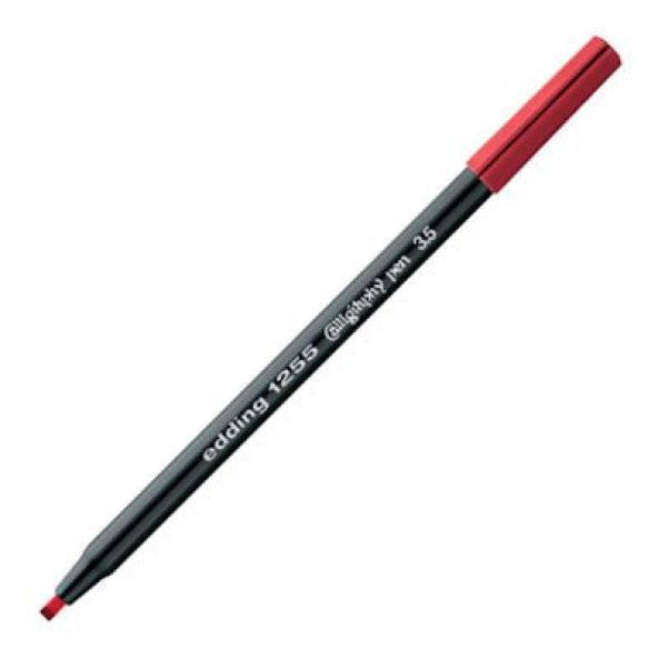 Edding 1255 Kaligrafi Kalemi 3.5 mm Crimson Kırmızı