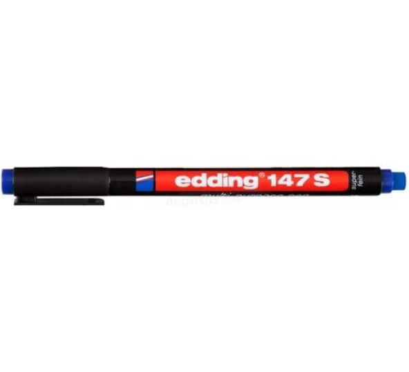 Edding 147 S Çok Amaçlı Permanent Kalem MAVİ