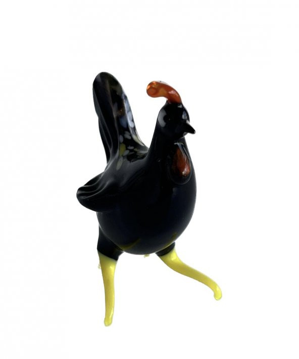 El Yapımı Murano Cam Tavuk Biblo A14-04 ürün görseli