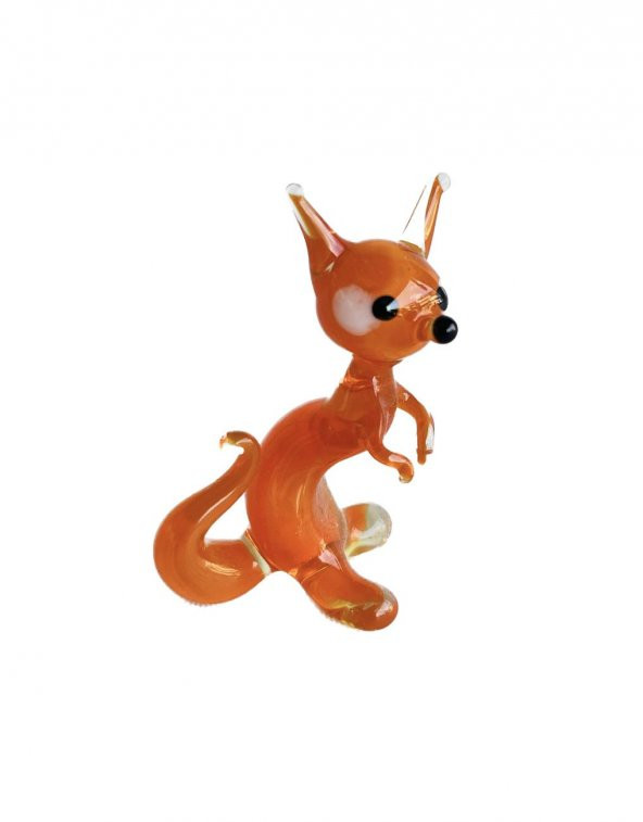 El Yapımı Murano Cam Sincap Biblo A16-04 ürün görseli