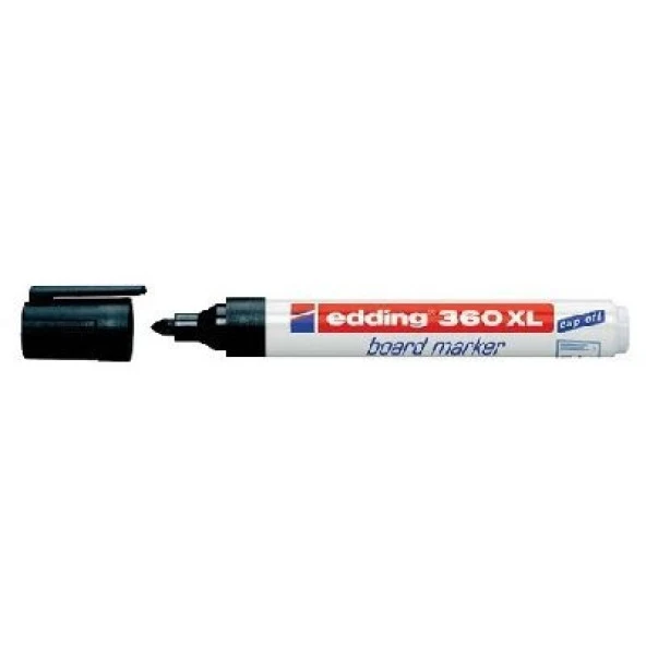 Edding 360 XL Board Marker Doldurulabilir Yazı Tahtası Kalemi Siyah