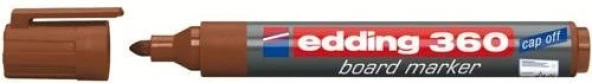 Edding 360 Board Marker Yazı Tahtası Kalemi KAHVERENGİ