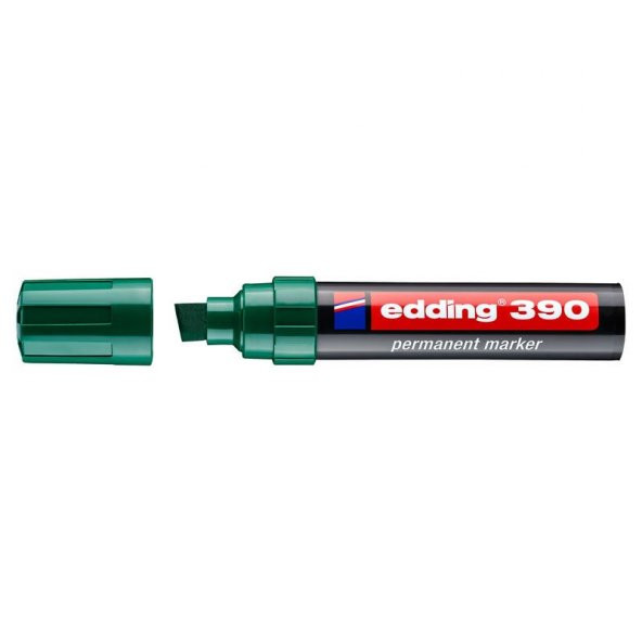 Edding 390 Permanent Markör 12 mm Kesik Uç YEŞİL