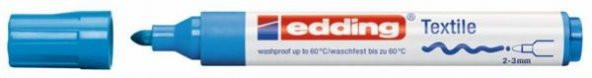 Edding 4500 Tekstil Kalemi LIGHT BLUE