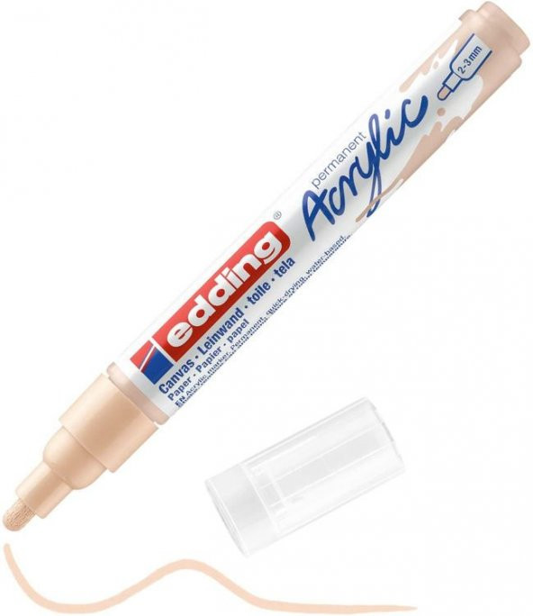 Edding 5100 Akrilik Boyama Markörü 2-3 mm BEJ