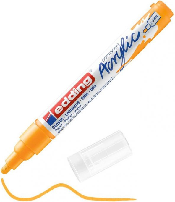 Edding 5100 Akrilik Boyama Markörü 2-3 mm GÜNEŞ SARISI