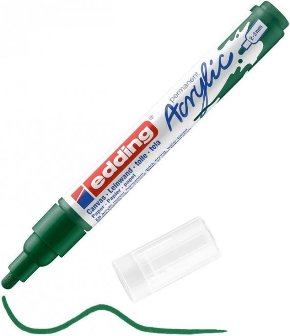 Edding 5100 Akrilik Boyama Markörü 2-3 mm YOSUN YEŞİLİ