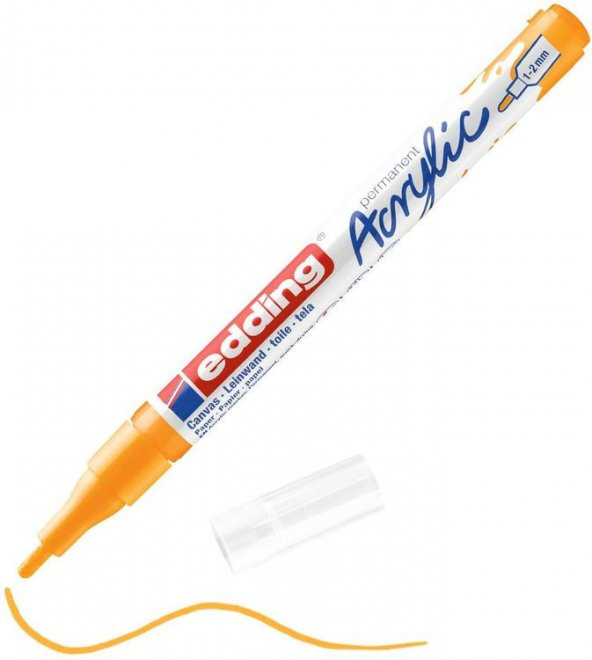 Edding 5300 Akrilik Boyama Markörü 1-2 mm GÜNEŞ SARISI