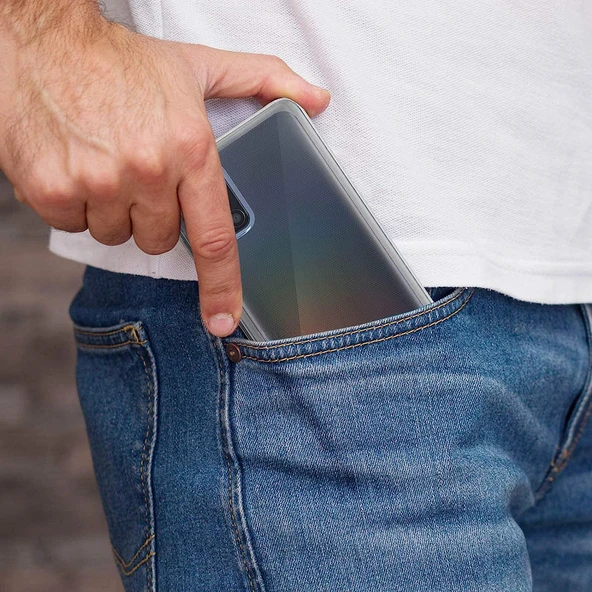 Samsung KDLab Galaxy A71 Koruyucu Şeffaf Kılıf GP-FPA715KDATW - 6