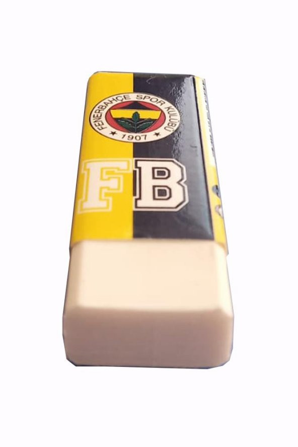 Taraftar Silgi Lisanslı Orijinal 3 Adet FB Kanarya Fenerbahçe Silgi Orta Boy Orjinal - 3