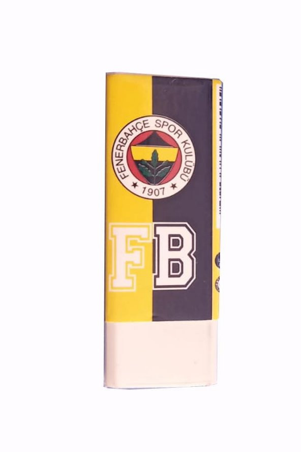 Taraftar Silgi Lisanslı Orijinal 3 Adet FB Kanarya Fenerbahçe Silgi Orta Boy Orjinal - 4