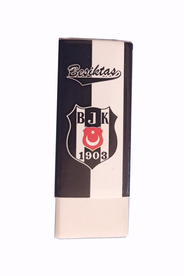 Taraftar Silgi Lisanslı Orijinal 3 Adet BJK Kartal Beşiktaş Silgi Orta Boy Orjinal - 4