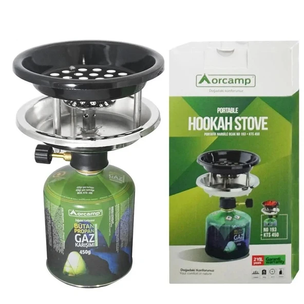 Orcamp Portatif Siboplu Nargile Ocak - 2