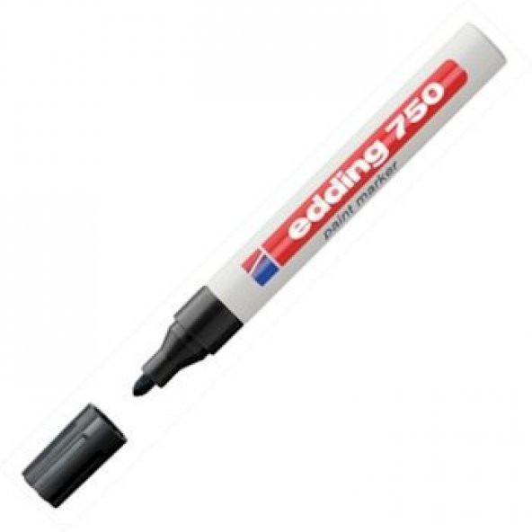 Edding 750 Çok Amaçlı Örtücü Boyama Markörü 2-4 mm SİYAH