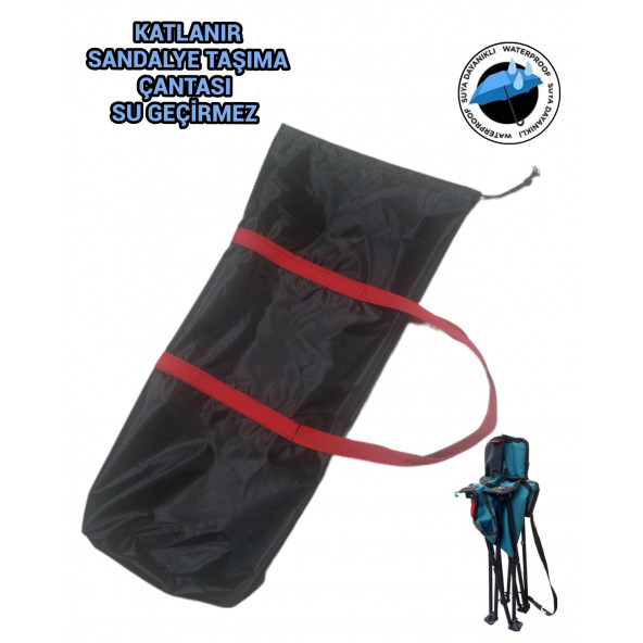 SEVBAGS KATLANIR SANDELYE TAŞIMA ÇANTASI - 6