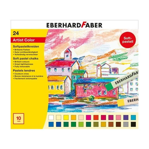 Eberhard Faber Soft Pastel Boya 24 Renk