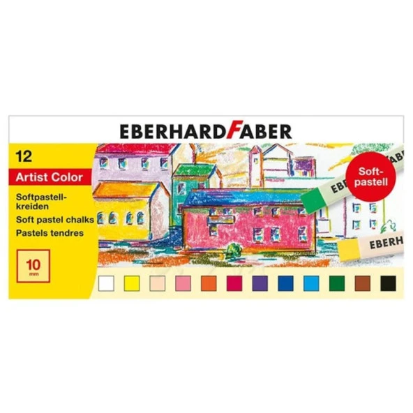 Eberhard Faber Soft Pastel Boya 12 Renk