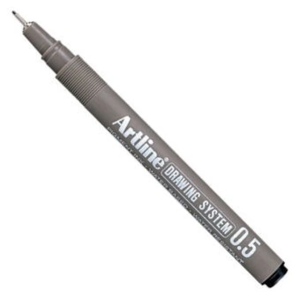 Artline Drawing System Teknik Çizim Kalemi 0.5 mm Siyah